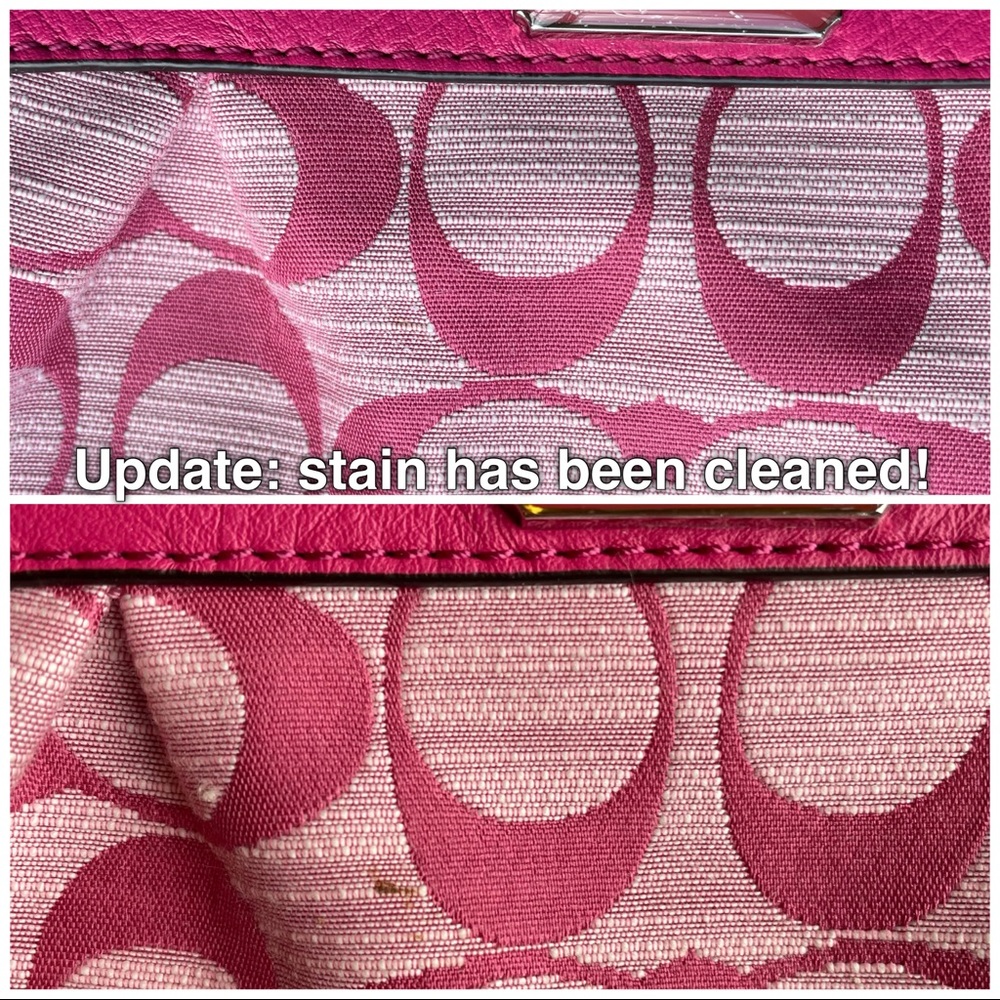 🔥BUY NOW🔥 Coach Shantung Pleated Medium Wristlet - Picture 2 of 8